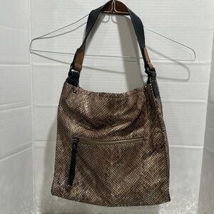 Sondra Roberts Snakeskin Handbag